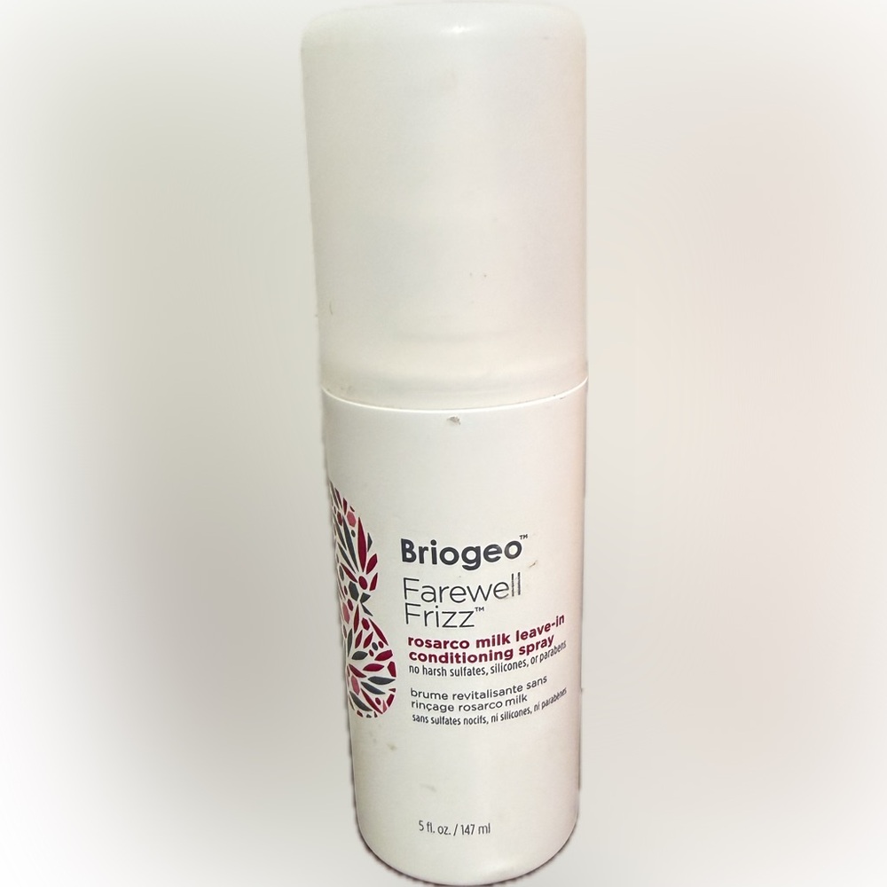 Briogeo Farewell Frizz Rosarco Milk Leave-In Spray 5 fl oz 147ml NEW